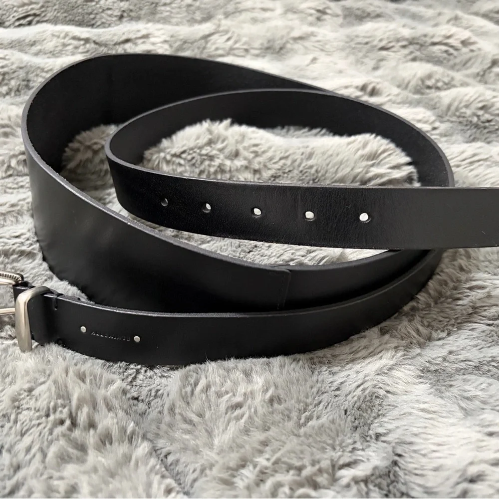 All Saints Sophia Western Leather Alcor Belt S/M - Picture 1 of 6